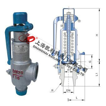A27H、A27W、A27Y彈簧微啟式外螺紋安全閥